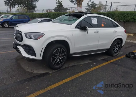 2021 Mercedes-Benz Amg Gle 53 Coupe 4Matic z USA, uszkodzony, nr VIN 4JGFD6BB7MA319309